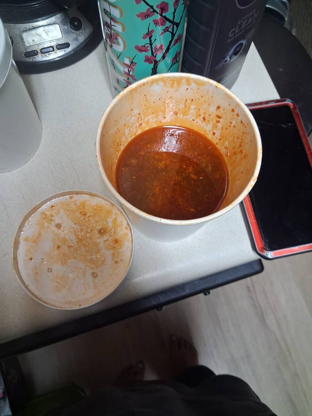 Shoyu BROTH ONLY.