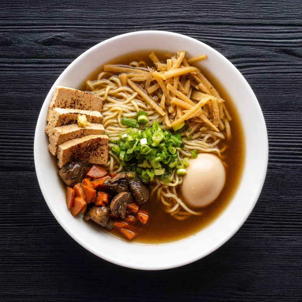 VEGGIE Half Shoyu.